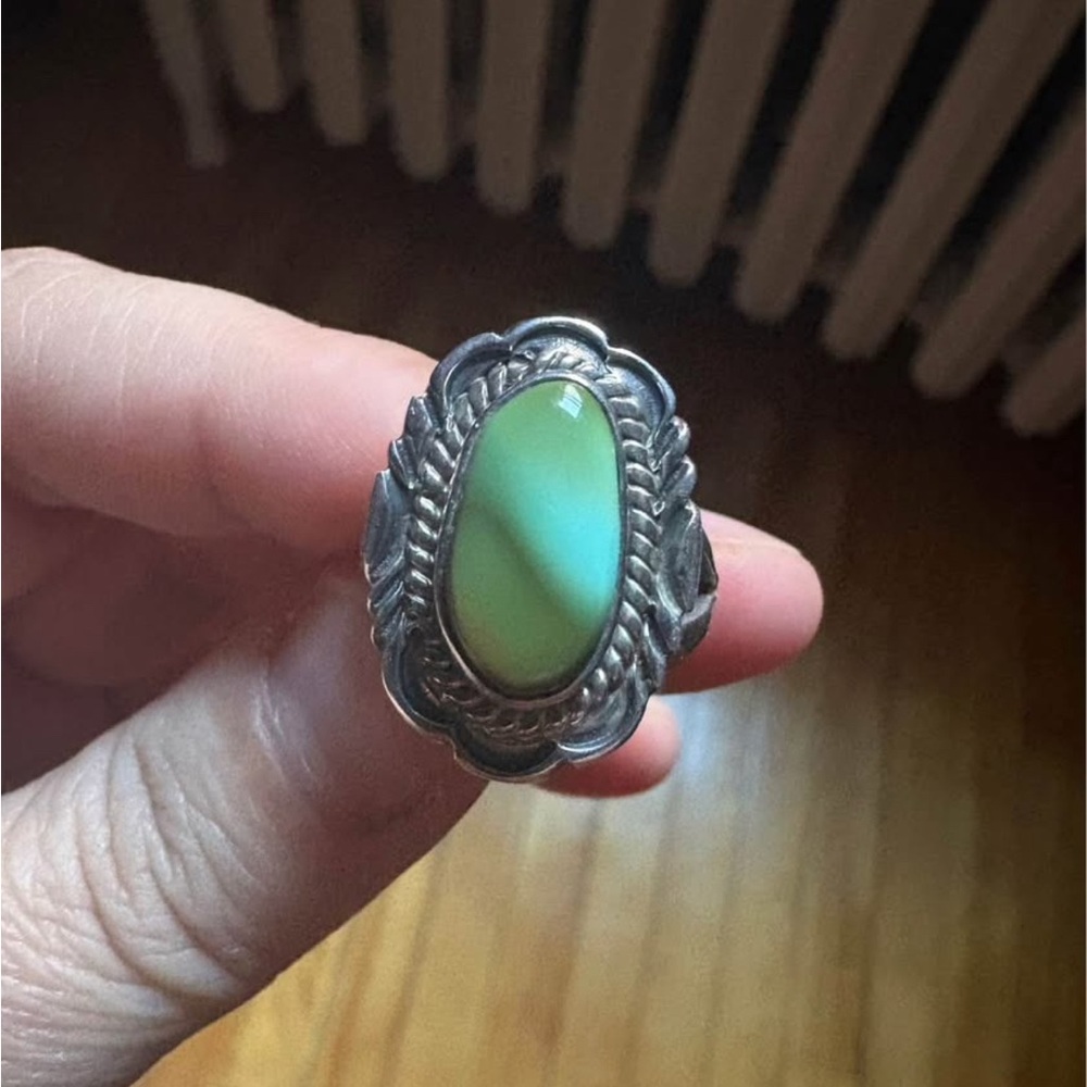 Navajo Silver and Turquoise ring
